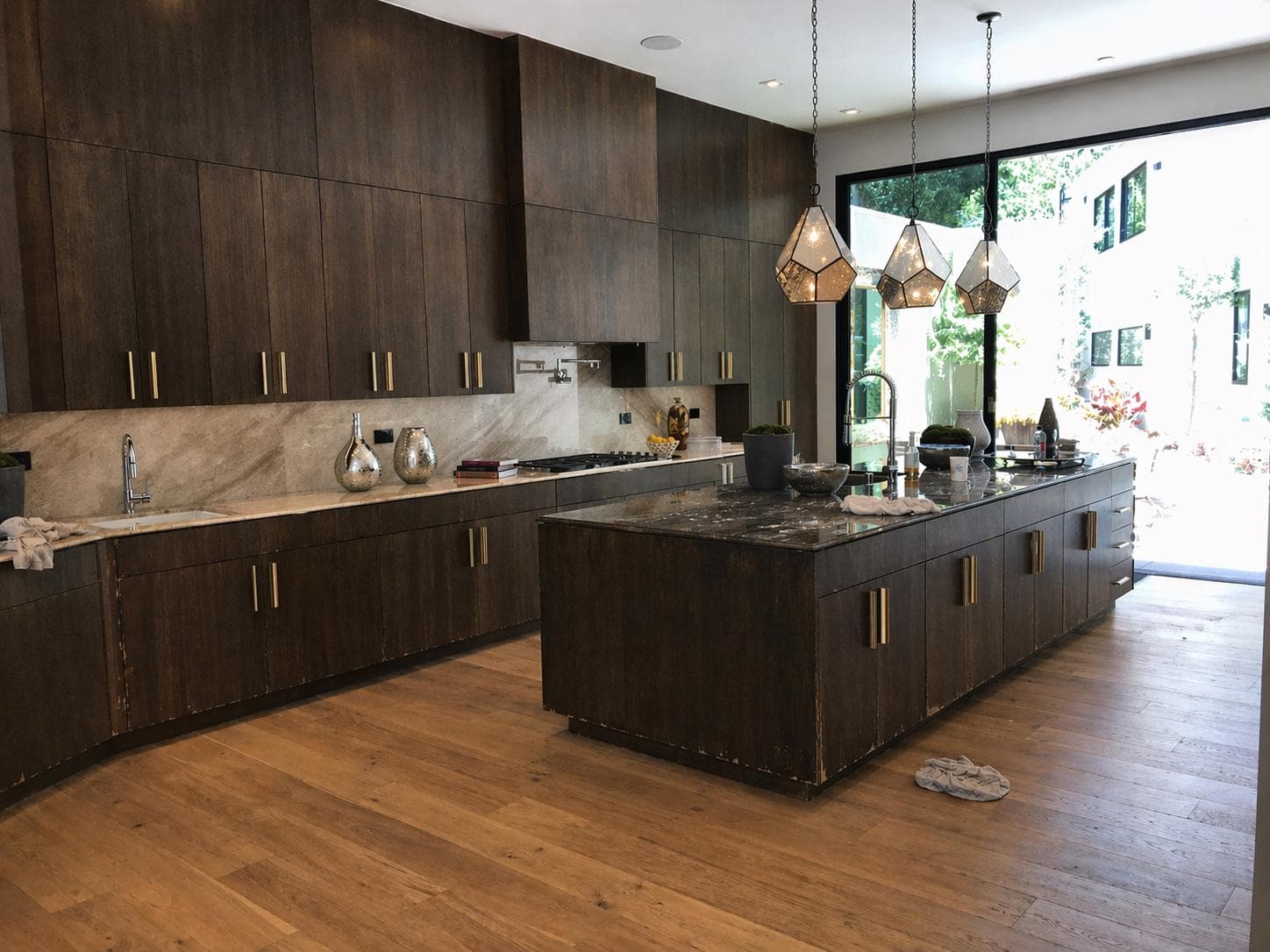 The homeowner's kitchen as it stands today, before the remodel.